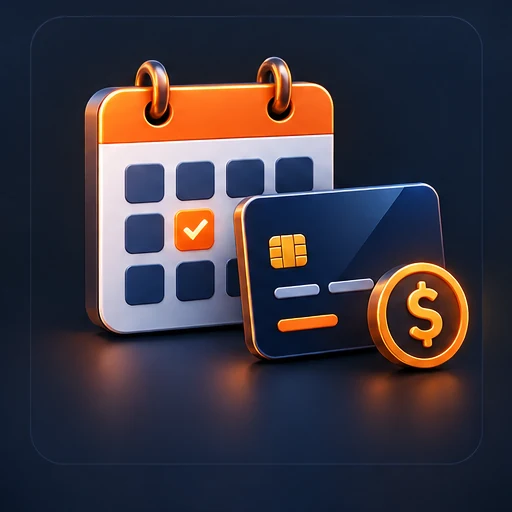Calendar booking with card payment